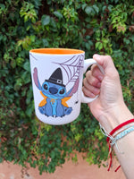 Taza - Stitch Halloween