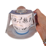 Taza + Plato + Infusor de té - Gatos