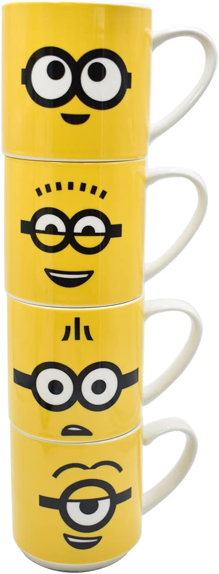 Juego de 4 tazas apilables - Minions