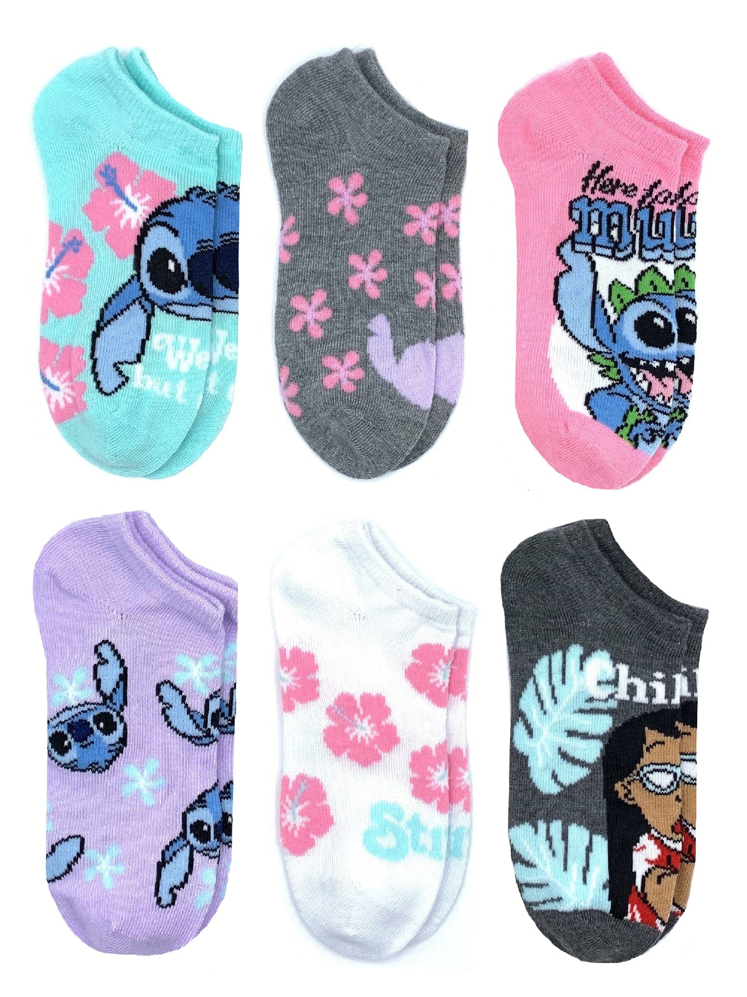 Tines Lilo & Stitch - 6 pares
