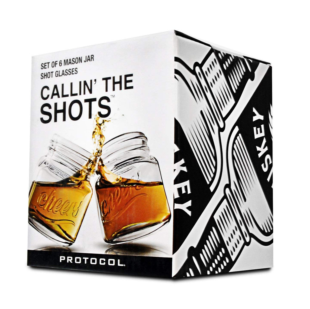 Set de 6 tequileros - Mason Jar