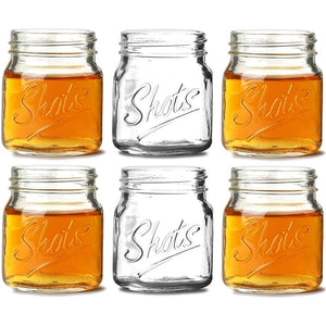 Set de 6 tequileros - Mason Jar