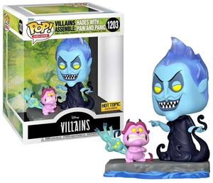 Funko Pop Deluxe: Villanos Disney: Hades con Pena y Pánico