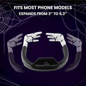 Soporte para celular + calcomanía de Jack Skellington