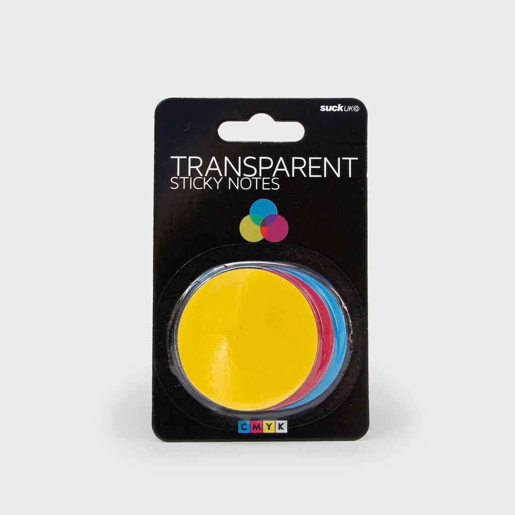 Notas adhesivas transparentes - CMYK