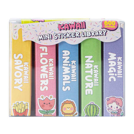 Mini libros - Stickers Kawaii