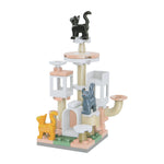 Juego de bloques de construcción - Árbol para gatos