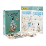 Juego de bloques de construcción - Árbol para gatos