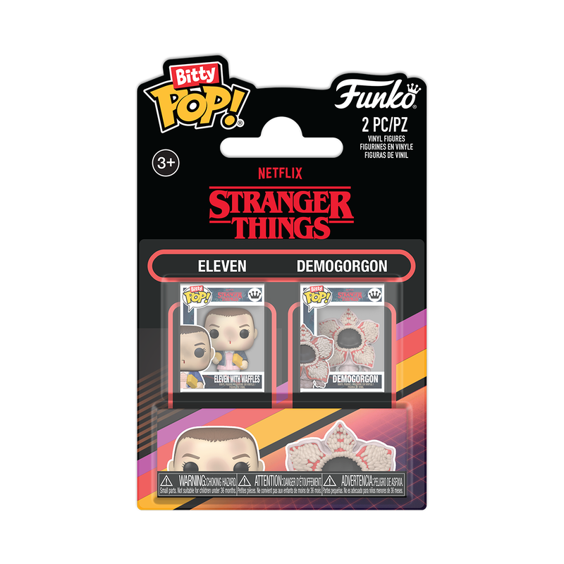 Bitty Pop! Eleven y Demogorgon 2-Pack