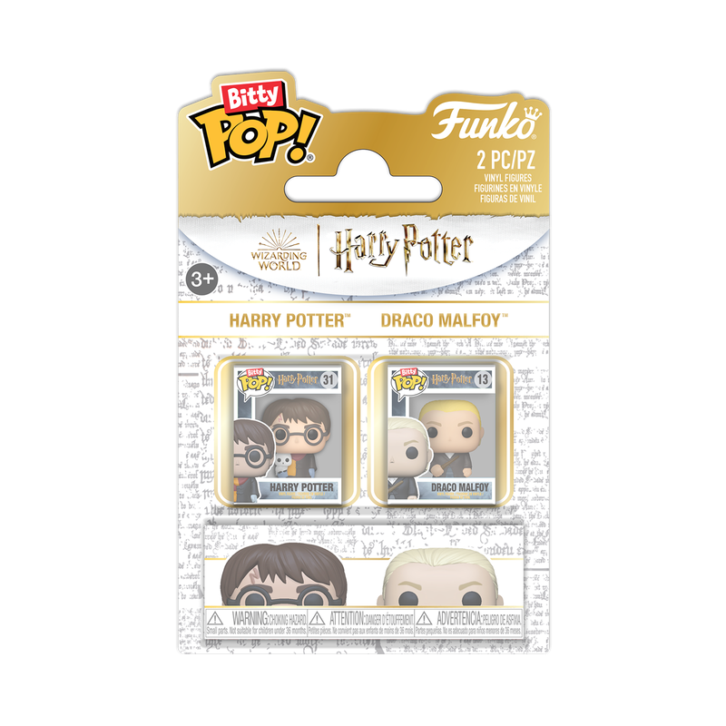 Bitty Pop! Harry Potter & Draco Malfoy 2-Pack
