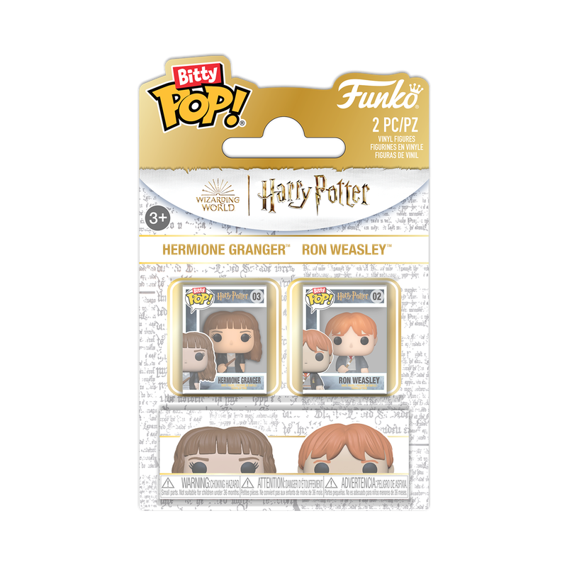 Bitty Pop! - Hermione Granger & Ron Weasley 2-Pack