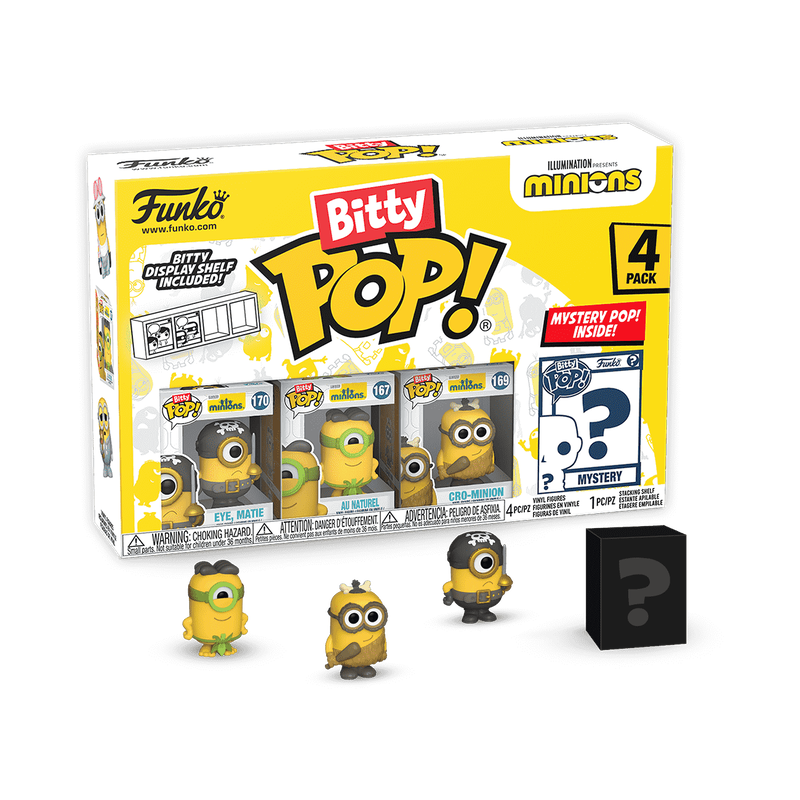 Bitty Pop! Sorpresa - 4 Pack: Minions