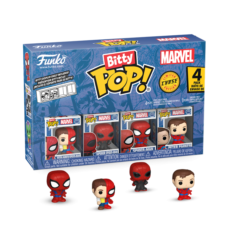 Bitty Pop! 4-Pack Series 4: Spider-Man