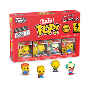 Bitty Pop! - 4 Pack Series 1: Los Simpson