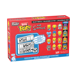 Bitty Pop! - 4 Pack Series 1: Los Simpson