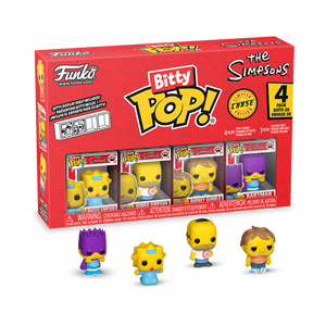 Bitty Pop! - 4 Pack Series 3: Los Simpson