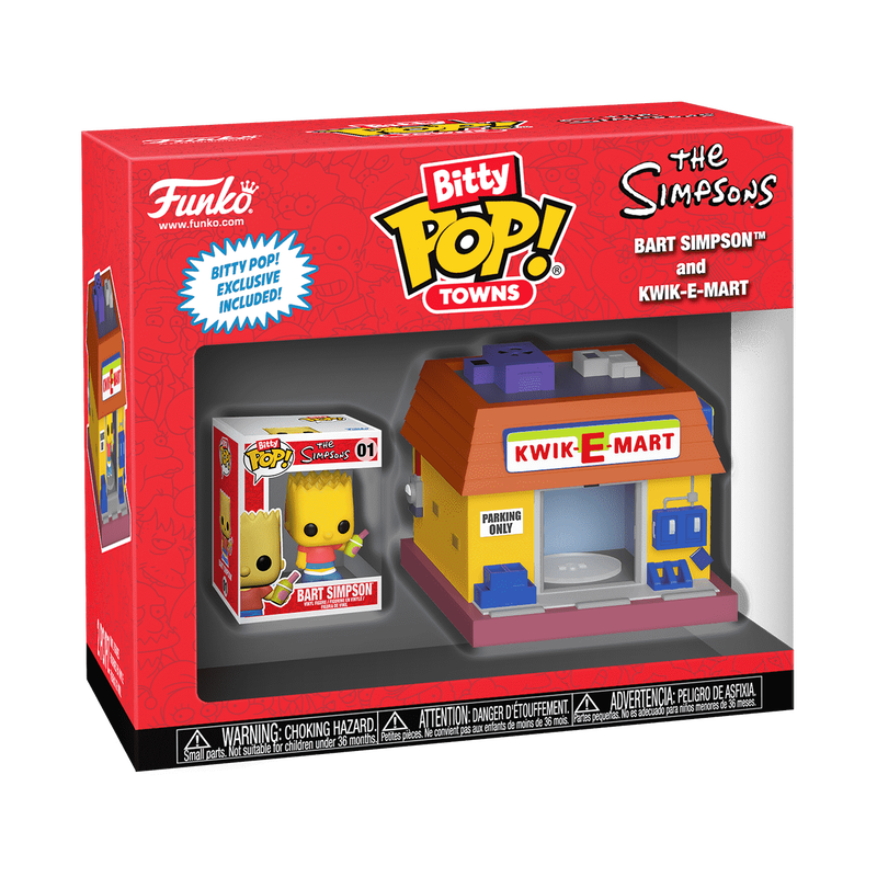 Bitty Pop! - Bart Simpson - Kwik-E-Mart