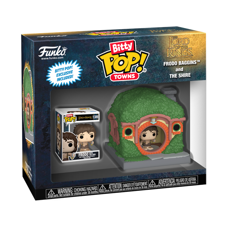 Bitty Pop! Towns - Frodo Baggins y La Comarca