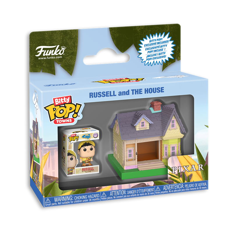 Bitty Pop! Towns - Russell y la Casa Up!