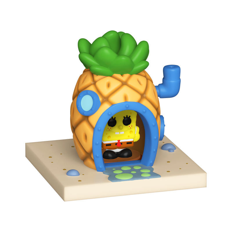 Bitty Pop! Towns - Bob Esponja y Casa de Piña
