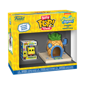 Bitty Pop! Towns - Bob Esponja y Casa de Piña