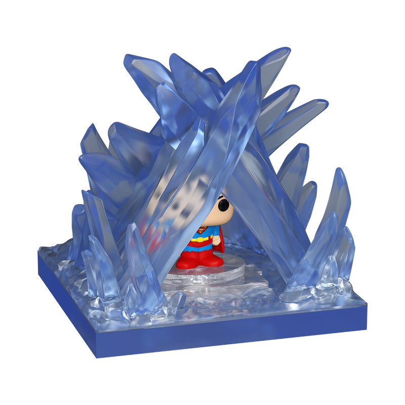 Bitty Pop! Towns Superman y La Fortaleza de la Soledad