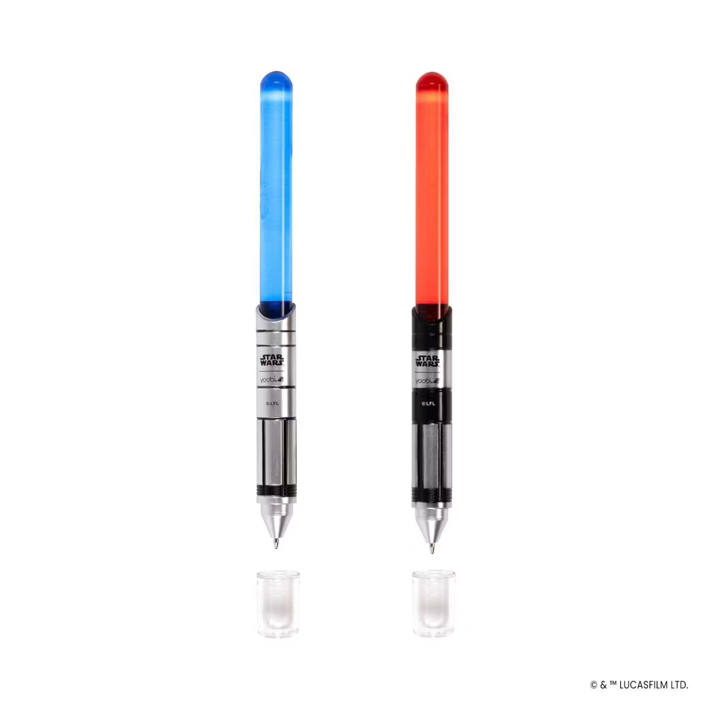 Set de 2 bolígrafos: Star Wars - Sables de luz