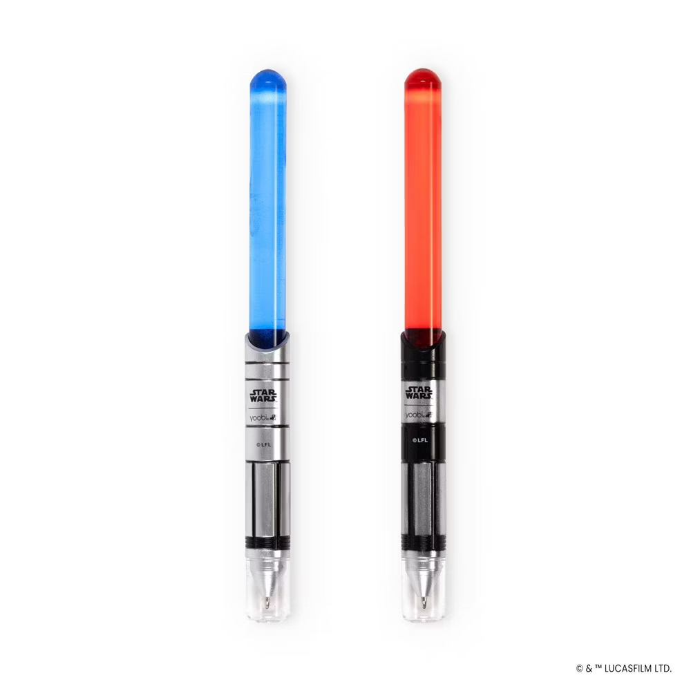 Set de 2 bolígrafos: Star Wars - Sables de luz