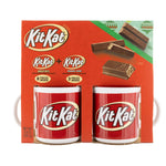 Set de regalo - 2 tazas con chocolate Kit Kat