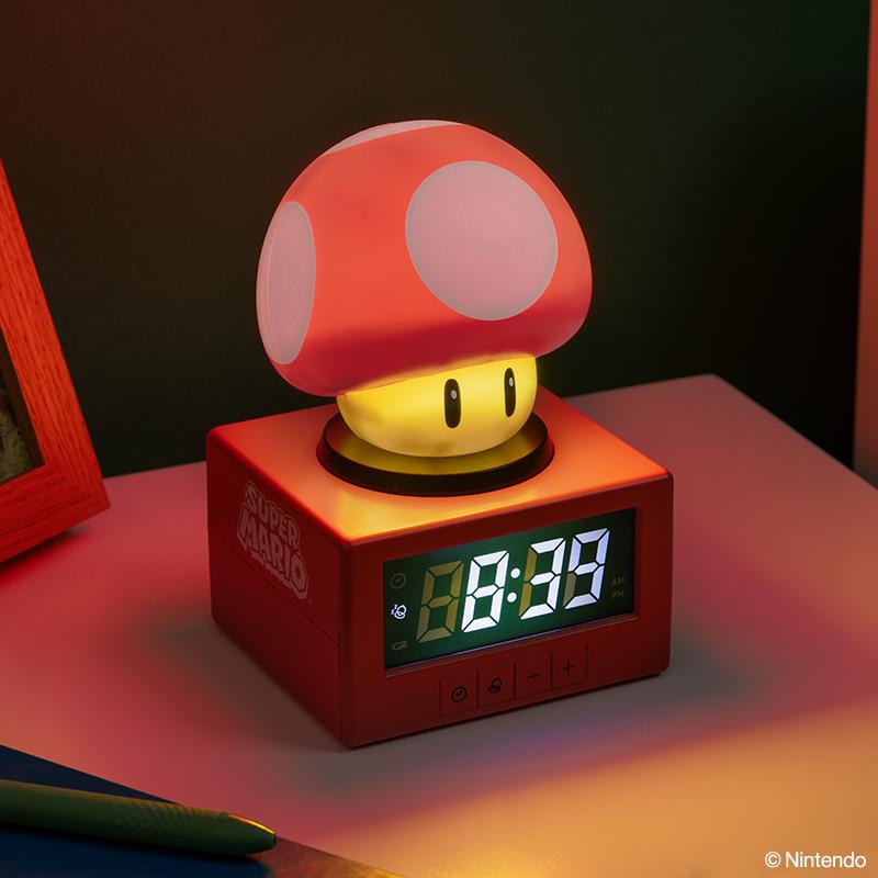 Reloj despertador - Super Mario
