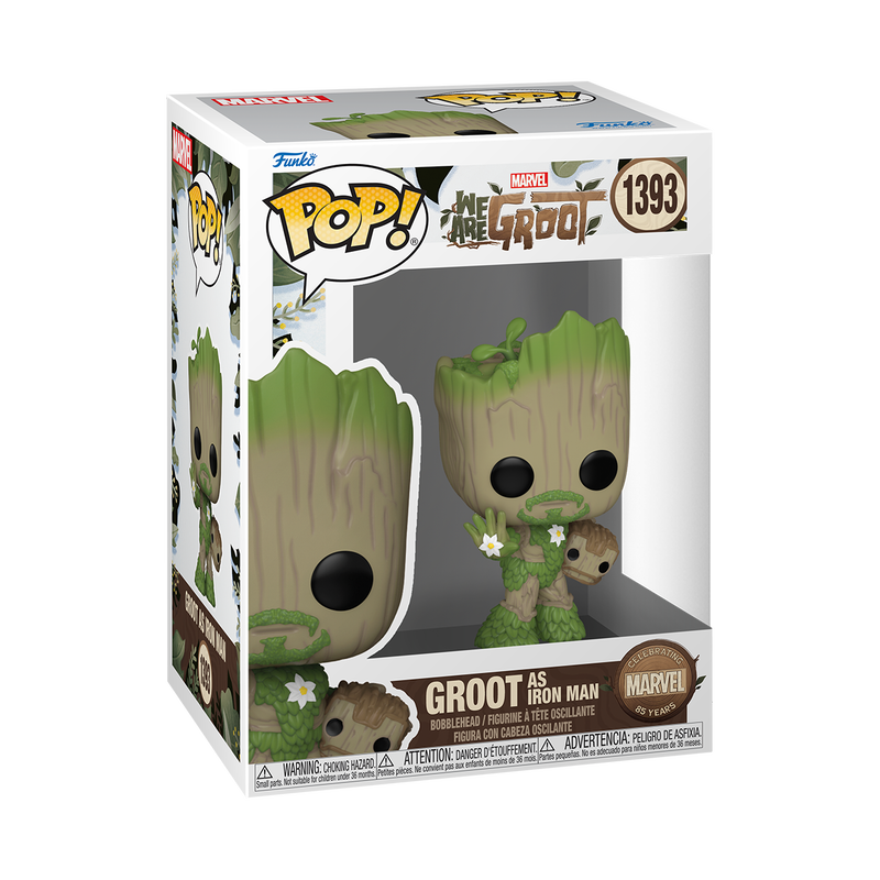 Funko Pop! - Todos somos Groot: Iron Man