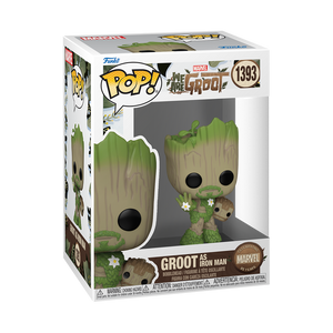 Funko Pop! - Todos somos Groot: Iron Man