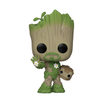 Funko Pop! - Todos somos Groot: Iron Man