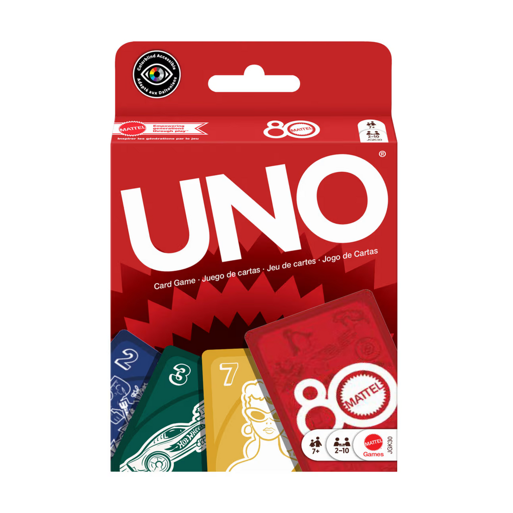 Juego De Cartas UNO - Mattel 80