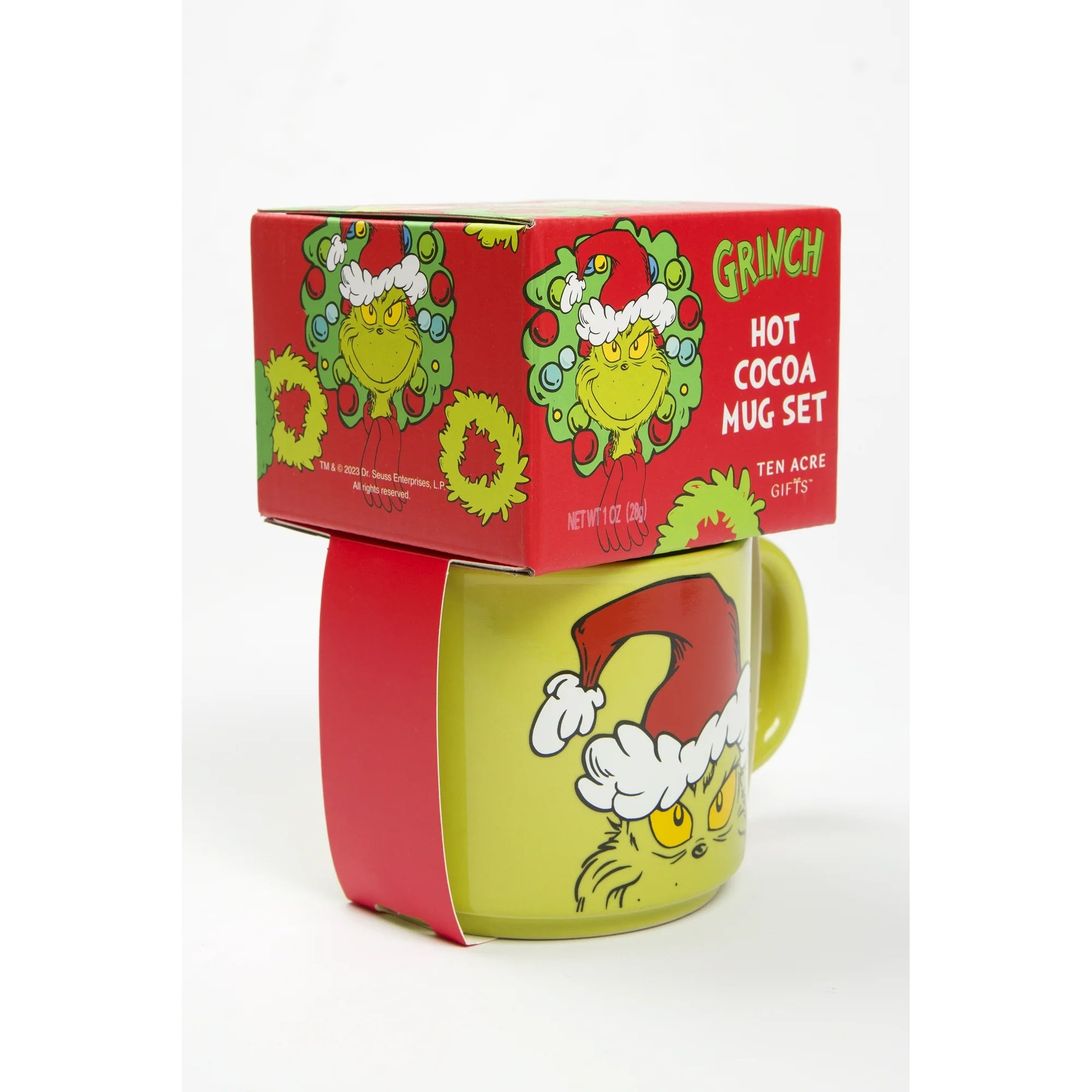 Taza + Mezcla de chocolate - El Grinch