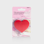 Notas adhesivas semitransparentes - Corazones