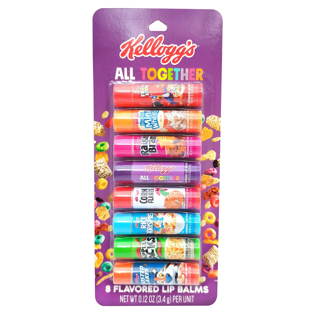 Set 8 bálsamos labiales - Cereales Kellogg's