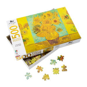 Rompecabezas 500 pzas. - Los girasoles de Van Gogh