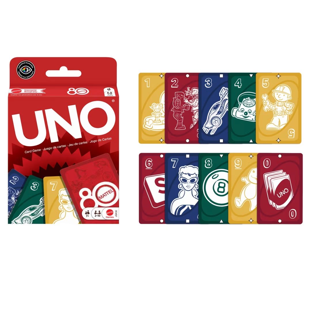 Juego De Cartas UNO - Mattel 80