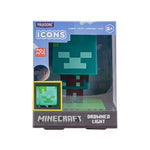 Mini lámpara - Minecraft Drowned Zombie