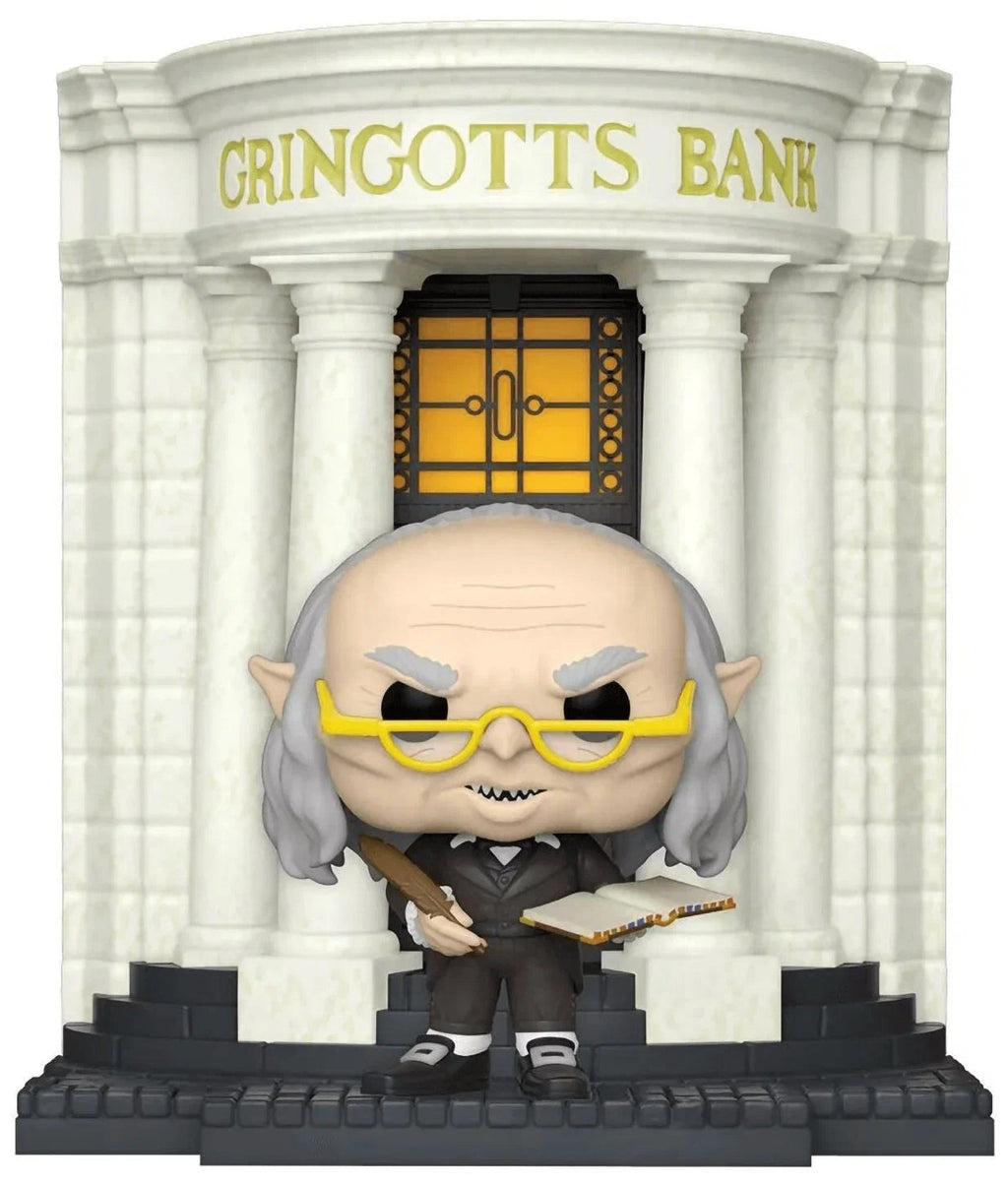 Funko Pop! Deluxe - Harry Potter: Jefe duende en banco Gringotts