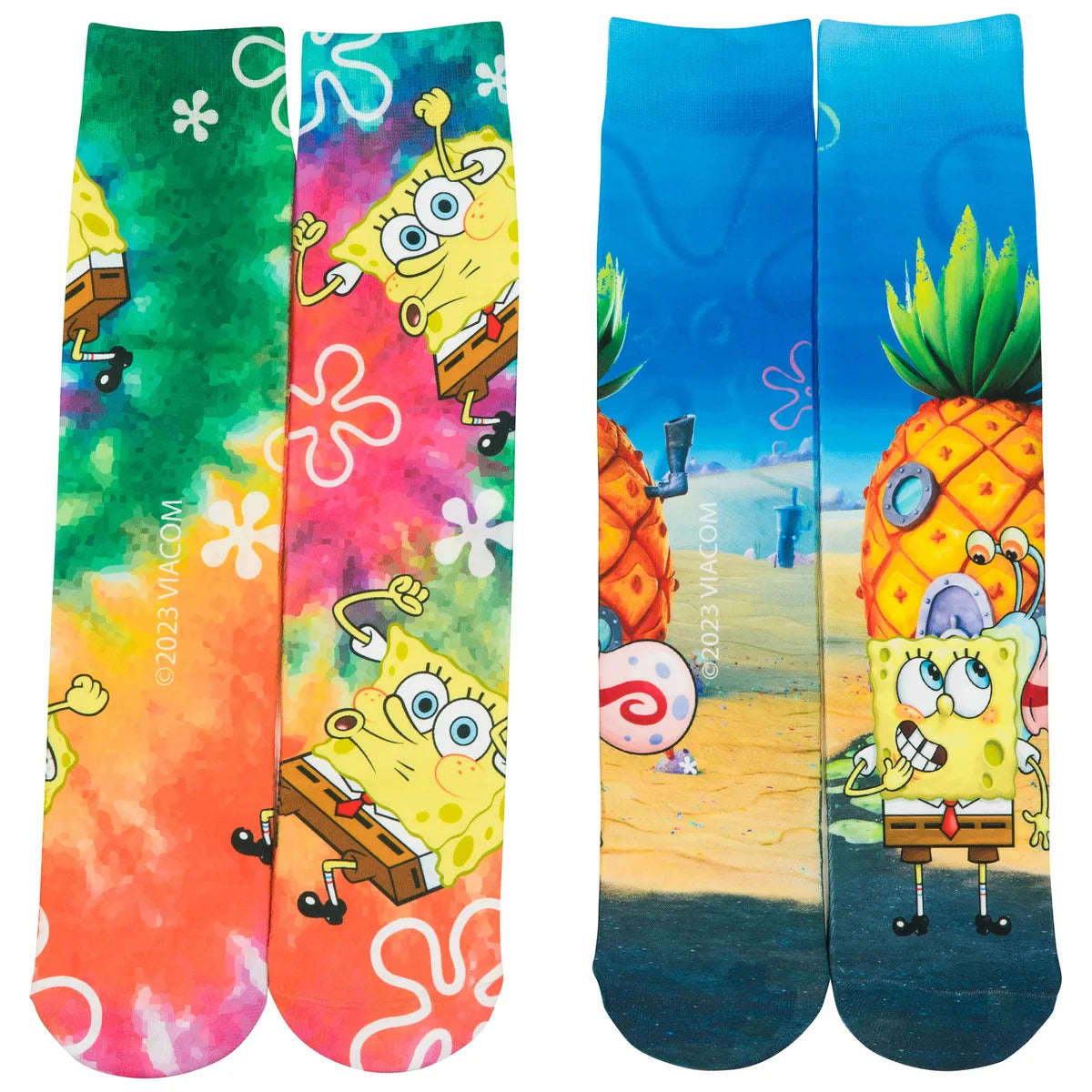 Set de 2 calcetines VHS - Bob Esponja