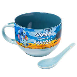 Taza con cuchara - Stitch