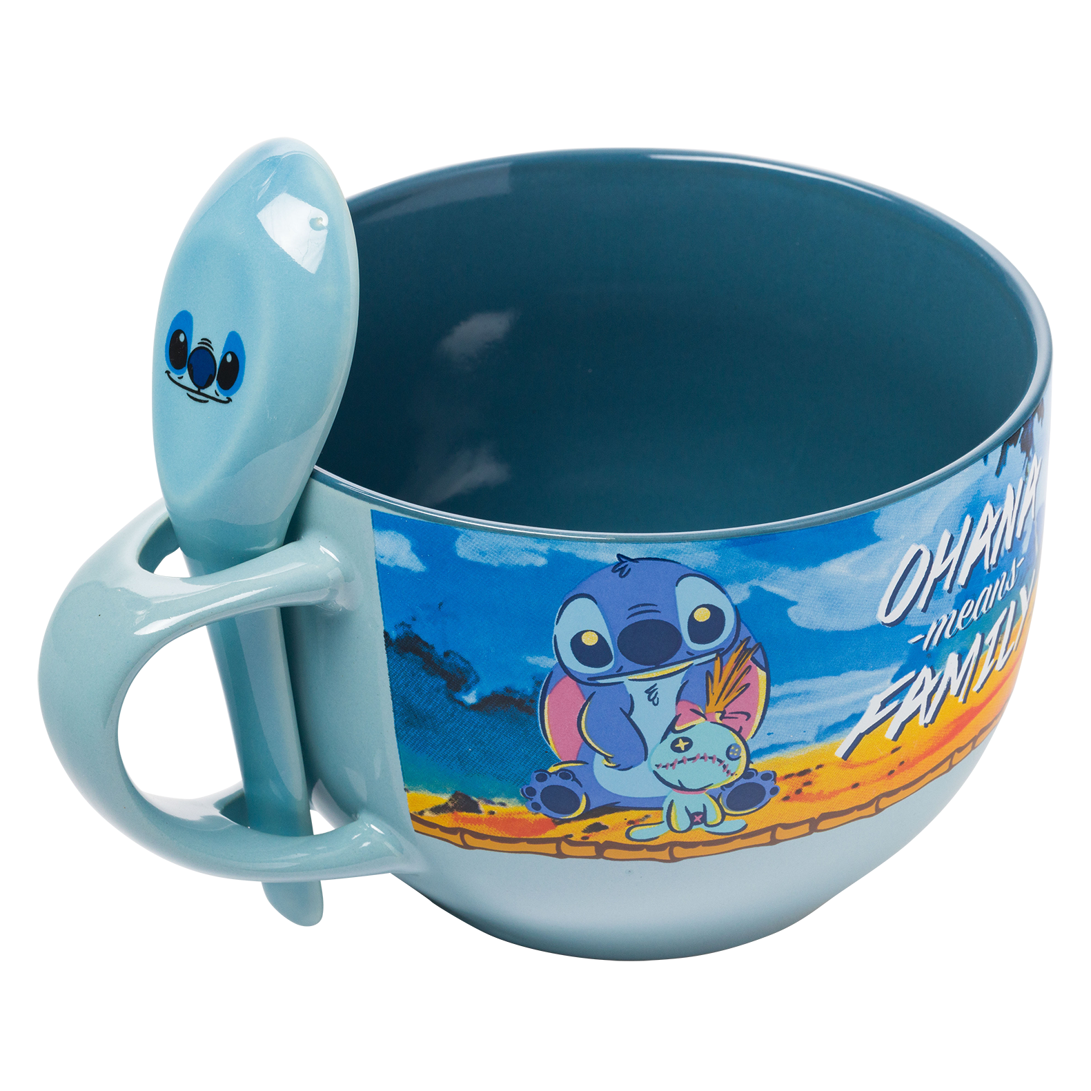 Taza con cuchara - Stitch