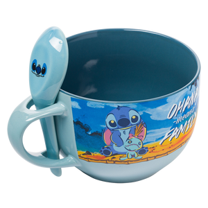 Taza con cuchara - Stitch